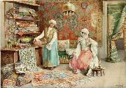Arab or Arabic people and life. Orientalism oil paintings 580 unknow artist
